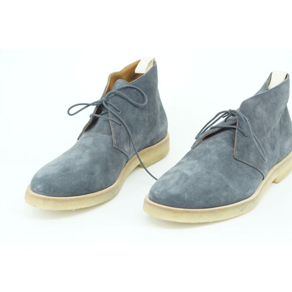 COMMON PROJECTS Men Washed Chukka Boots Grey Lace Up Dress SZ 43 10D US - Picture 6 of 11